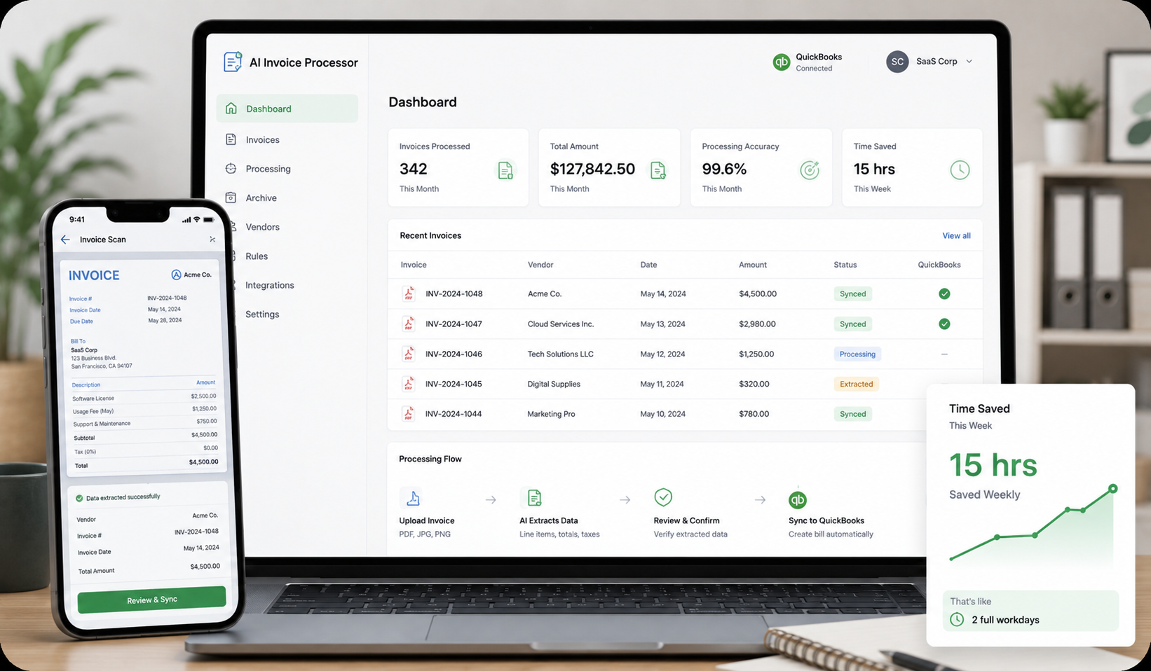 AI Invoice Processor